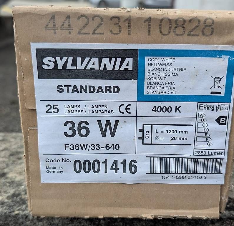 Lampade: Leuchtstofflampen 25 Stk. SYLVANIA – Usato da Gretzenbach venduto da Ursmue 1