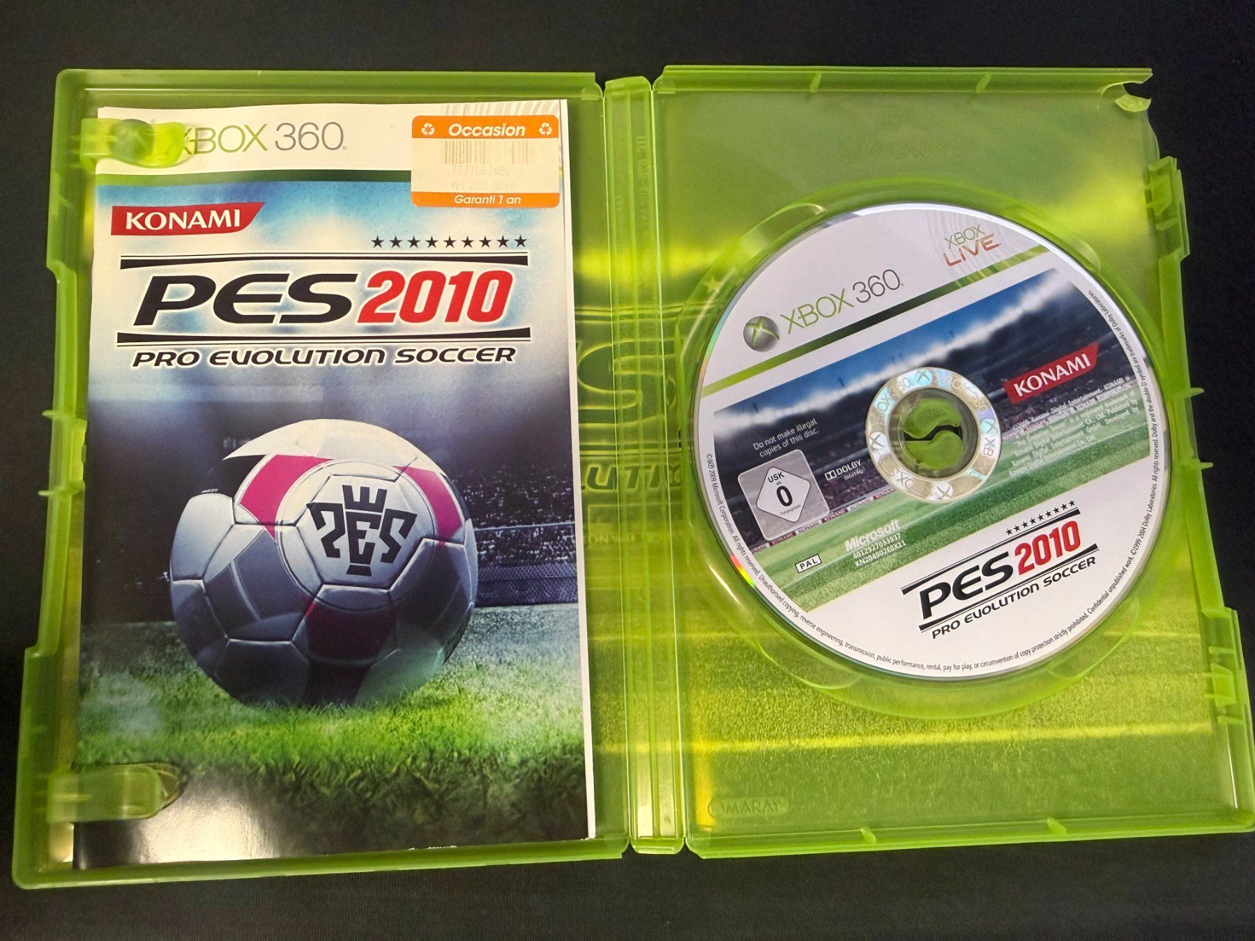 Giochi: Pes 2010 Pro evolution soccer 2010 - xbox 360 – Usato da Pont-de-la-Morge venduto da Darfal 1