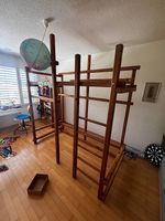 Flex. Piratenbett 90x200cm / als Hochbett od. normales Bett 