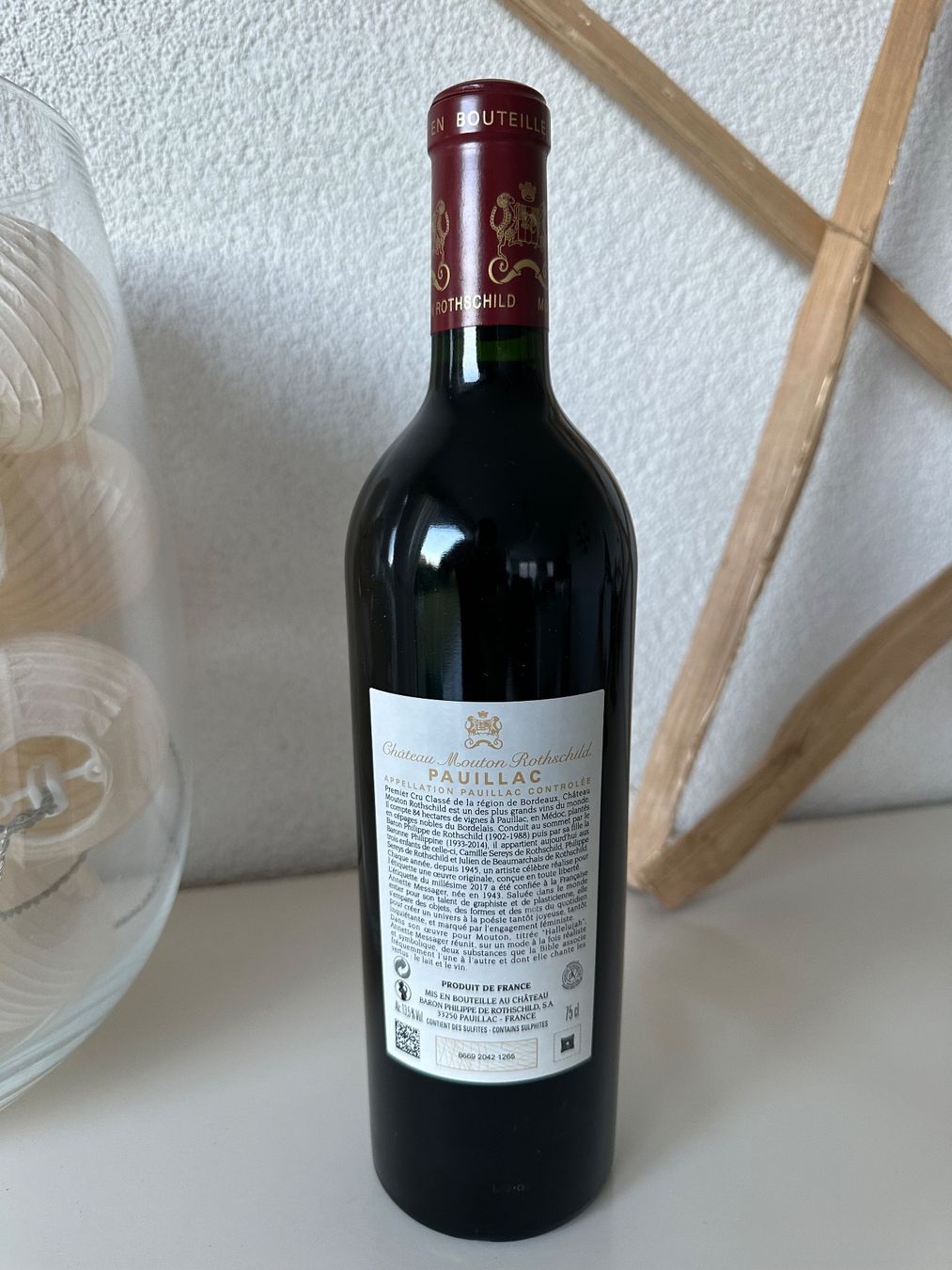 Mouton Rothschild Wein: Château Mouton Rothschild 2017 – Neu (gemäss Beschreibung) aus Yens von Rilou80 5