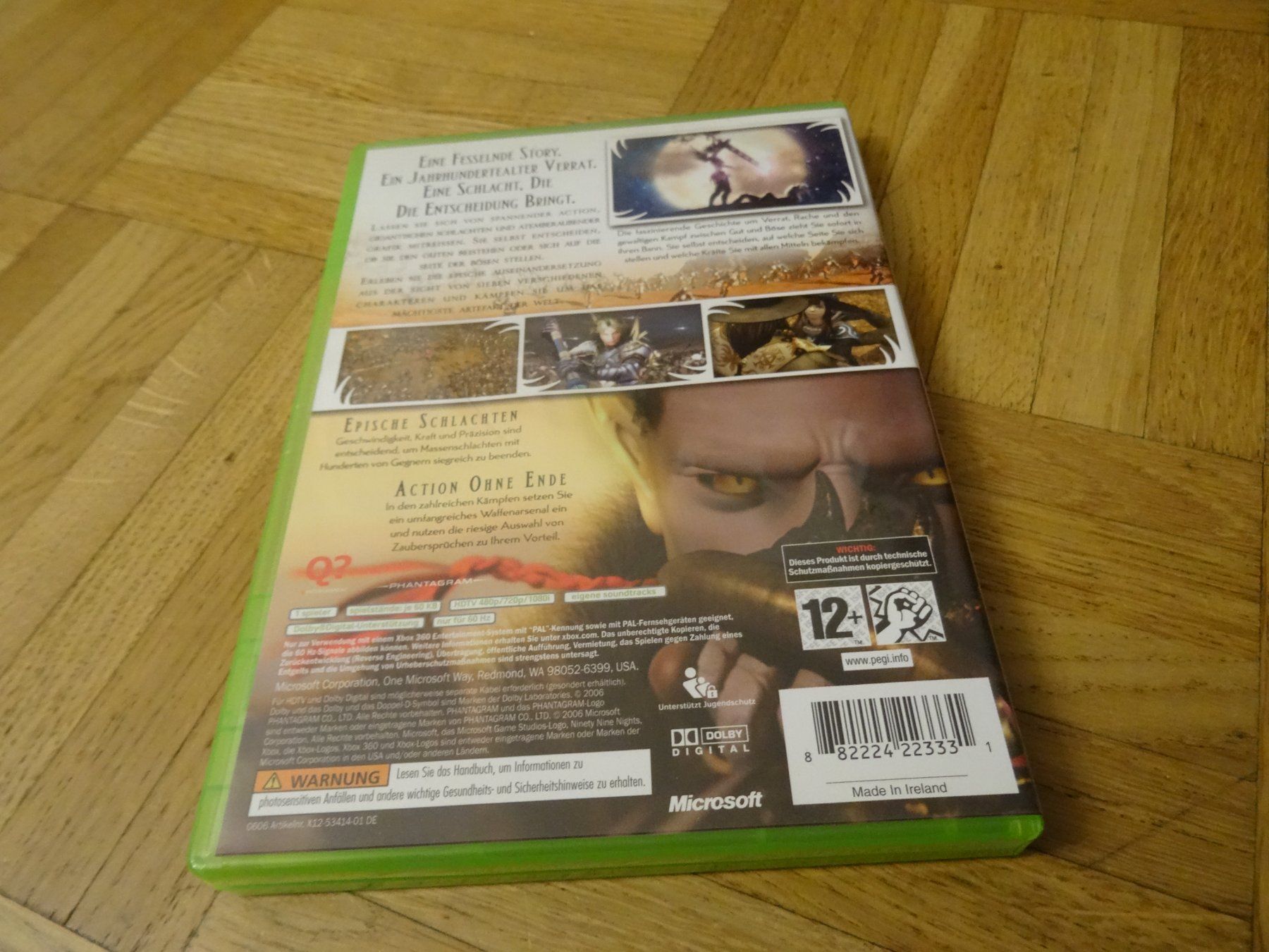 Microsoft Spiele: Ninety-Nine Nights XBOX 360 – Gebraucht aus Olten von Disc-Ausverkauf 2