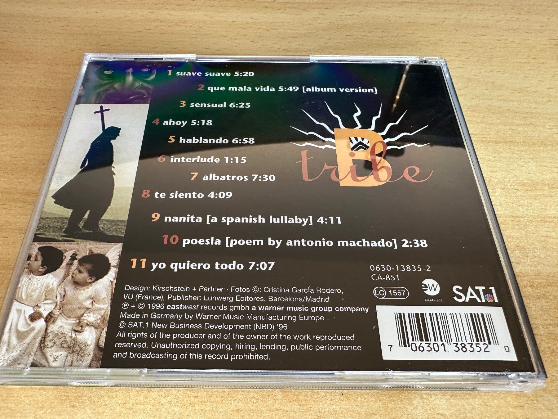 CD: U9 B-Tribe – Suave Suave – Usato da Rikon im Tösstal venduto da Alpenmutz 1