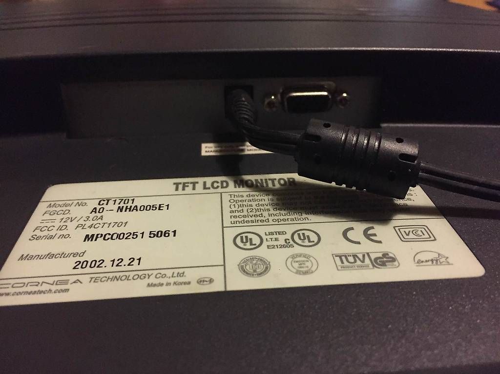 Monitore: Ecran LCD 17 pouces CORNEA, VGA adaptable HDMI – Gebraucht aus Genève von sbo_ks28 4