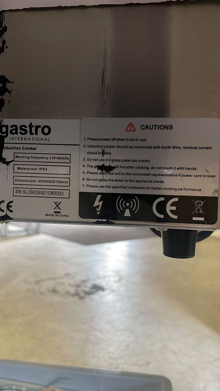 Elettrodomestici da cucina: Induktion wok Induktion koch platte – Usato da Buchs AG venduto da imar82 4