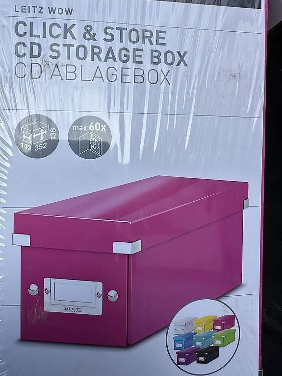 Behälter & Ähnliches: 3 Stk. Leitz Ablageboxen in pink – Neu und originalverpackt aus Necker von liq24 1