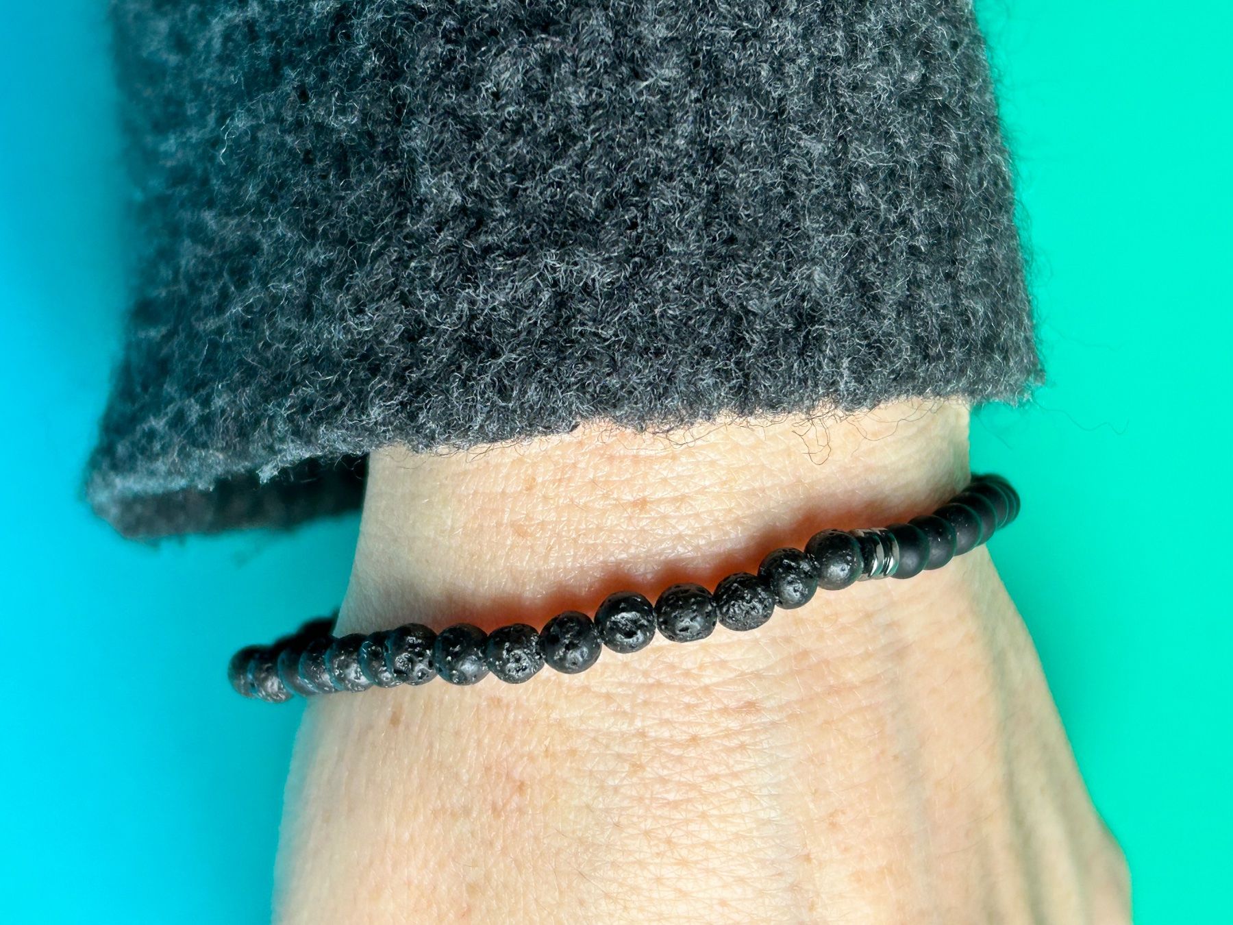Bracciali & Braccialetti: Herrenarmband lava-schwarz – Nuovo e nell'imballaggio originale da Dittingen venduto da Bellevista 6