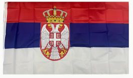 Serbien Flagge Fahne 90 x 150cm