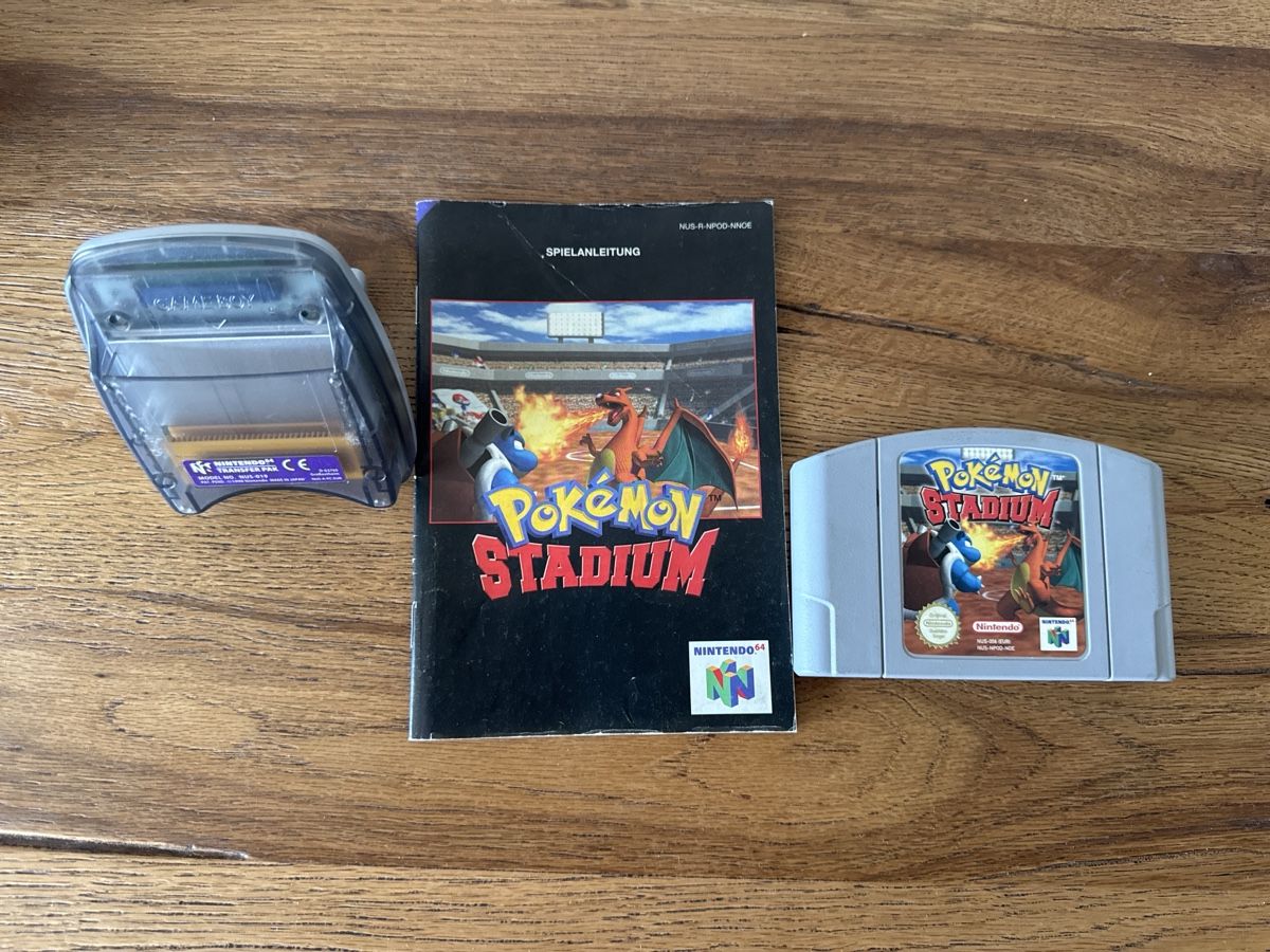 Pokémon Spiele: Nintendo 64 Pokemon Stadium PAL Version ovp – Gebraucht aus Lenzburg von eyworld 2