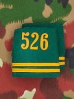 Schulterpatten Ord. 1995 Oberleutnant Set Bat 526