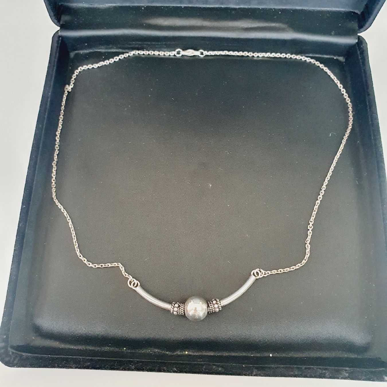 Catenine: Bali- oder Ethno-Stil Halskette 925 Kugeldesign  – Usato da Kreuzlingen venduto da Wunderkiste123 9