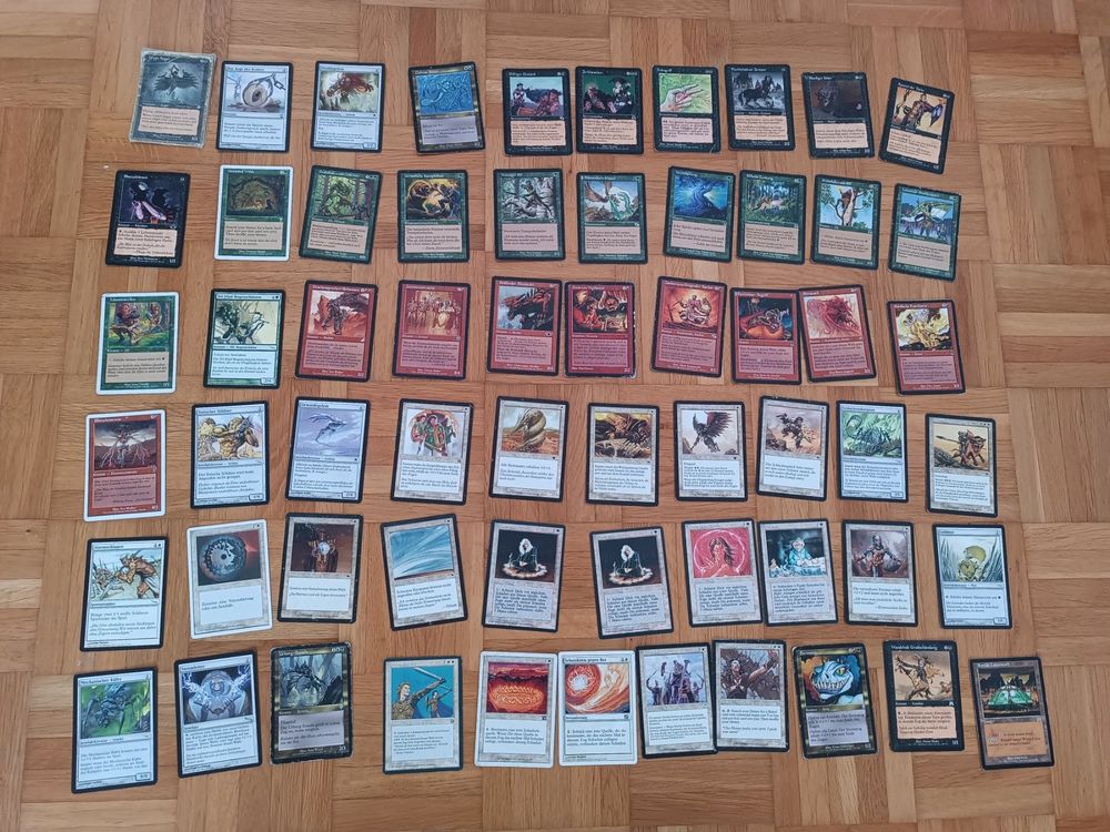 Magic Karten Sammlung über 160 Karten Kaufen auf Ricardo