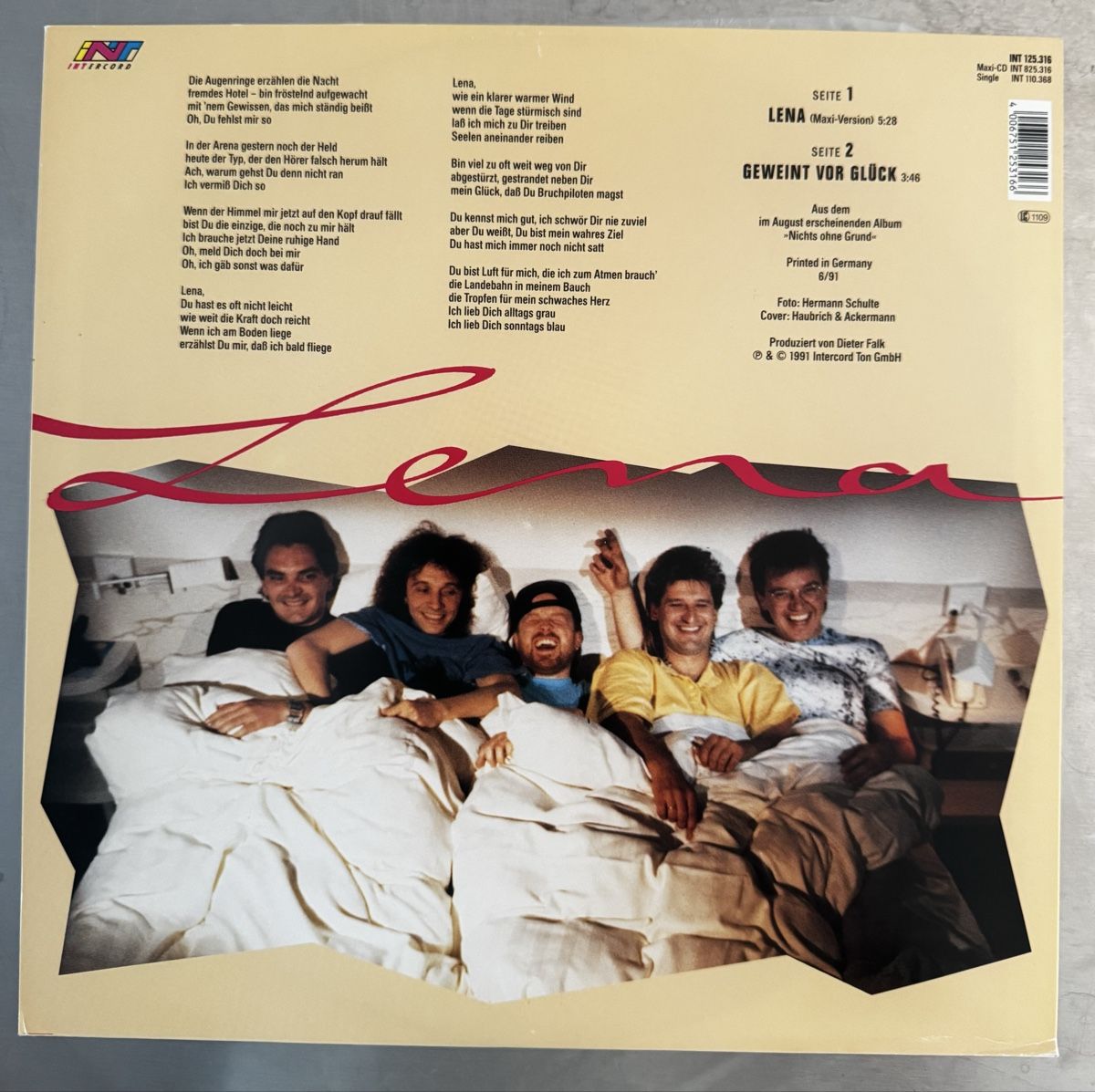 Dischi in vinile: PUR -  Lena - 12" Maxi - 90s – Usato da Rorbas venduto da BlackstarRecords 1
