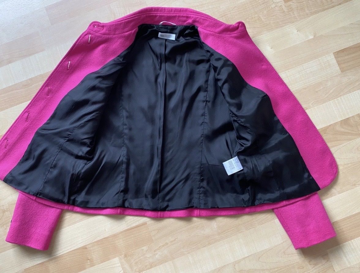 Jacken: Pink Woll Jacke Gr. 42 - Stylisch für den Frühling! – Gebraucht aus Metzerlen von sport001 1