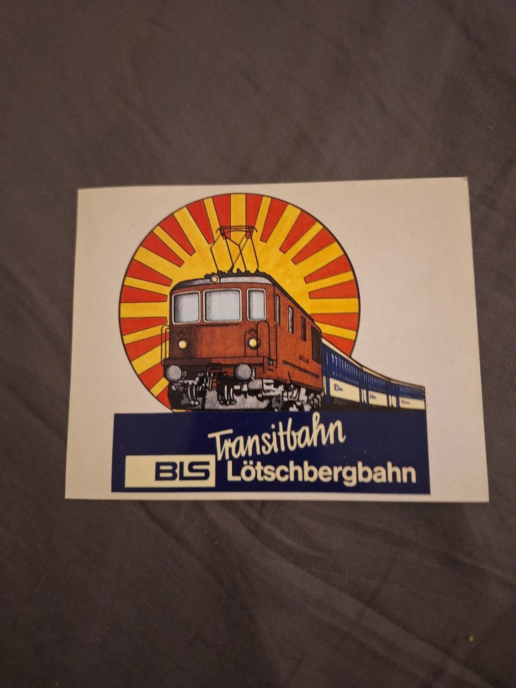 Autocollants: Aufkleber BLS Transitbahn Lötschbergbahn  – D'occasion à Schaffhausen par RicardoSchaffhausen