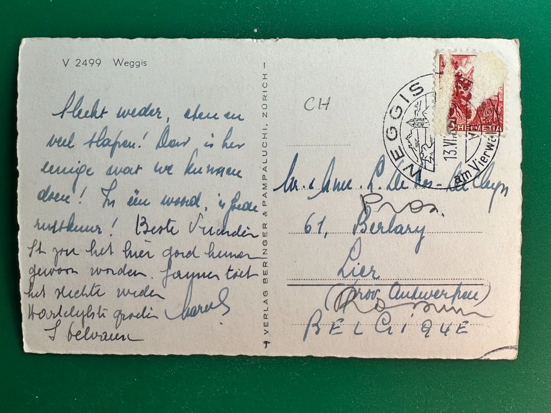 Cartes postales: Weggis – D'occasion à Steg VS par _vinci_ 1
