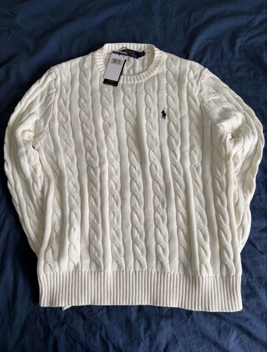 Pulls & Sweat-shirts: Polo Ralph Lauren Pullover weiss Grösse L neu – Neuf avec emballage d'origine à Urdorf par dal_dgj7 1