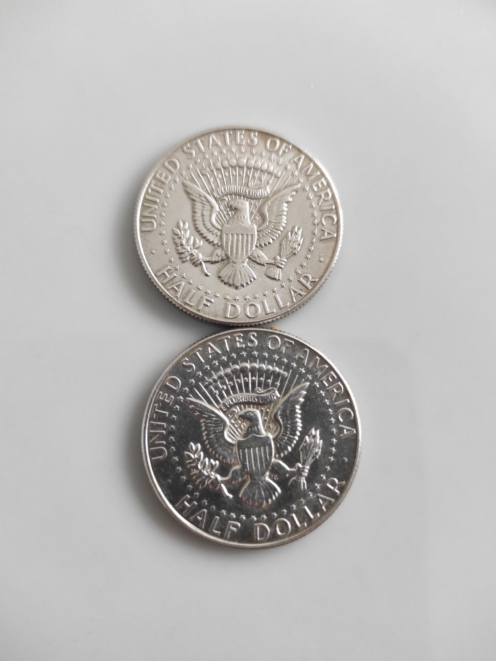 Tutti le monete: 2 monnaies Half Dollar 1967-1968 – Usato da Couvet venduto da lulul 1