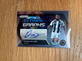 Panini Prizm Douglas Luiz Juventus Autogramm