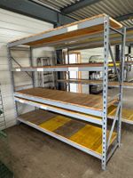 650 Paletten - Schwerlastregal aus Liquidation
