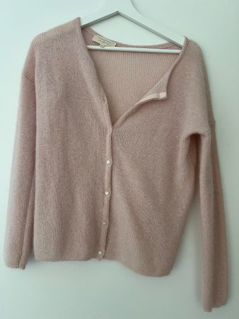 LA MAILLE SEZANE Strickjacke Gr. XS Rosa