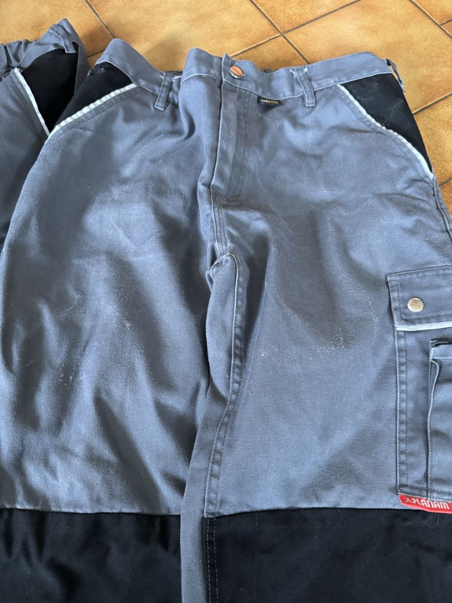 Pantaloni: 2 Pantalons de travail Planam taille 48 – Usato da Veyrier venduto da kimedovapa 1