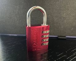 Abus Zahlenschloss 145/40, rot