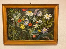Bild Gemälde Blumen