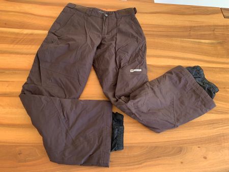 Orage braune Skihose Snowboardhose Gr XS