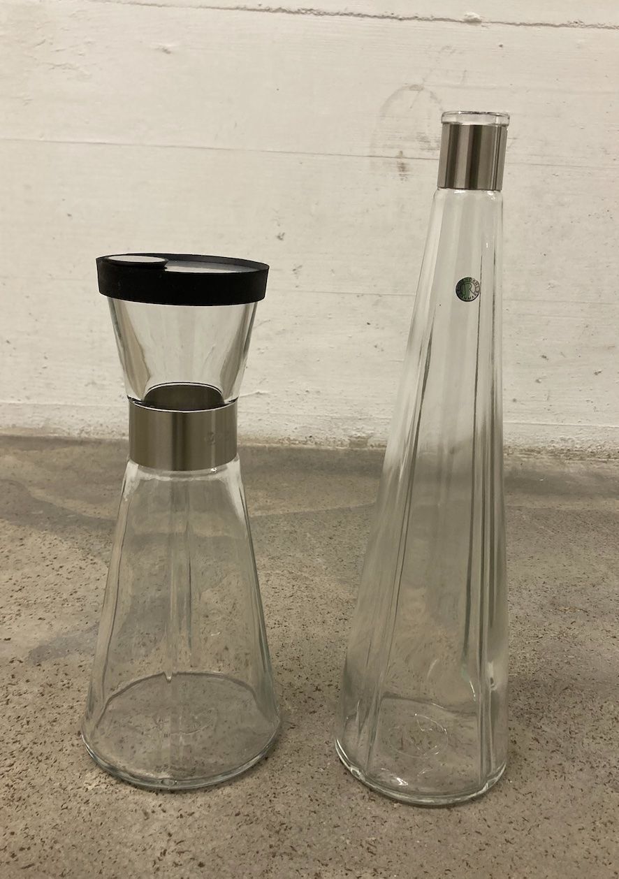 Caraffe: set . 2 karaffen . design erik bagger . rosendahl – Usato da Allschwil venduto da rotocker