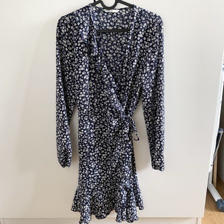 Only Sommerkleid Gr. 36 Wickelkleid Blumenmuster Top!