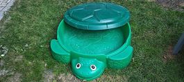 Sandkasten Schildkröte