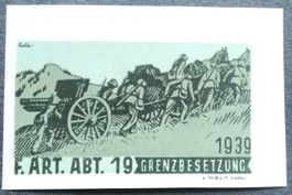 Feld Artillerie Abt 19, geschn, Wi Art 143-2, 2.WK