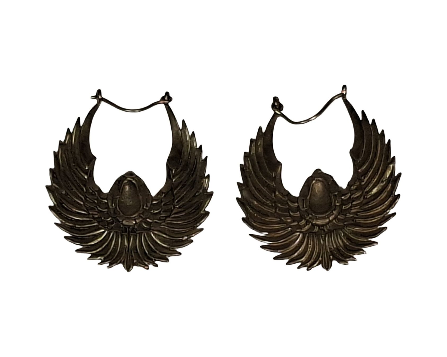 Orecchini pendenti & Orecchini a lobo: BRONZE Ohrringe mit Schmuckbeutel – Usato da Wil SG venduto da Restwert_Wil 1
