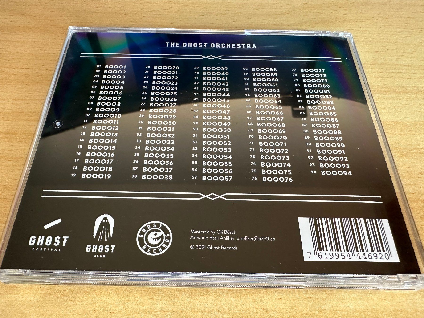 CD: The Ghost Orchestra – The Ghost Orchestra – Usato da Rikon im Tösstal venduto da Alpenmutz 1