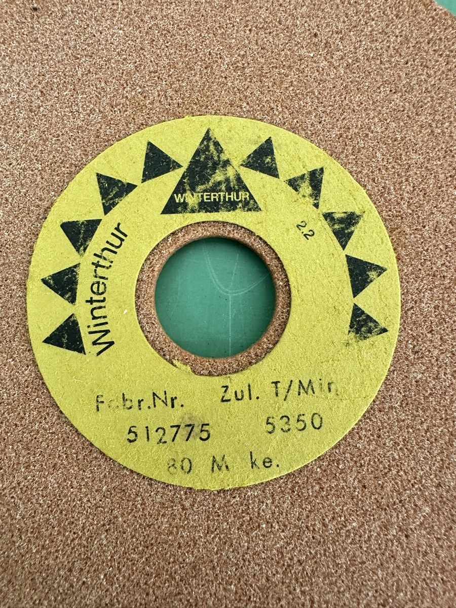 Tutti gli attrezzi: Schleifstein, Grinding Stones Winterthur. – Nuovo (secondo la descrizione) da Aarberg venduto da SNMachines 2