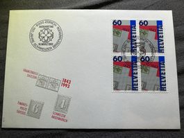 1993 FDC Ersttagumschlag
