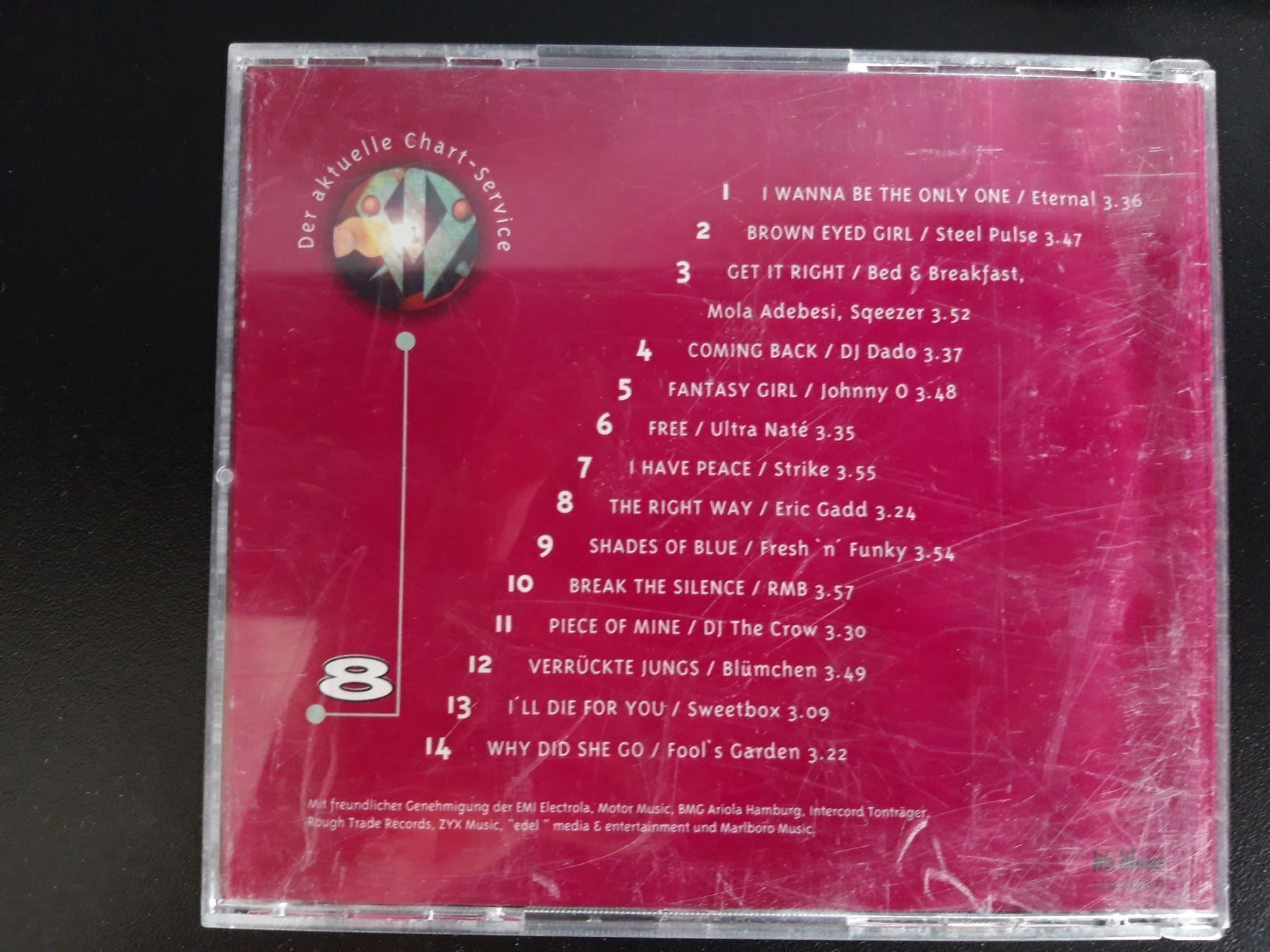 CD: Chart hits vol.8 – Usato da Bionnens venduto da Meg011 1