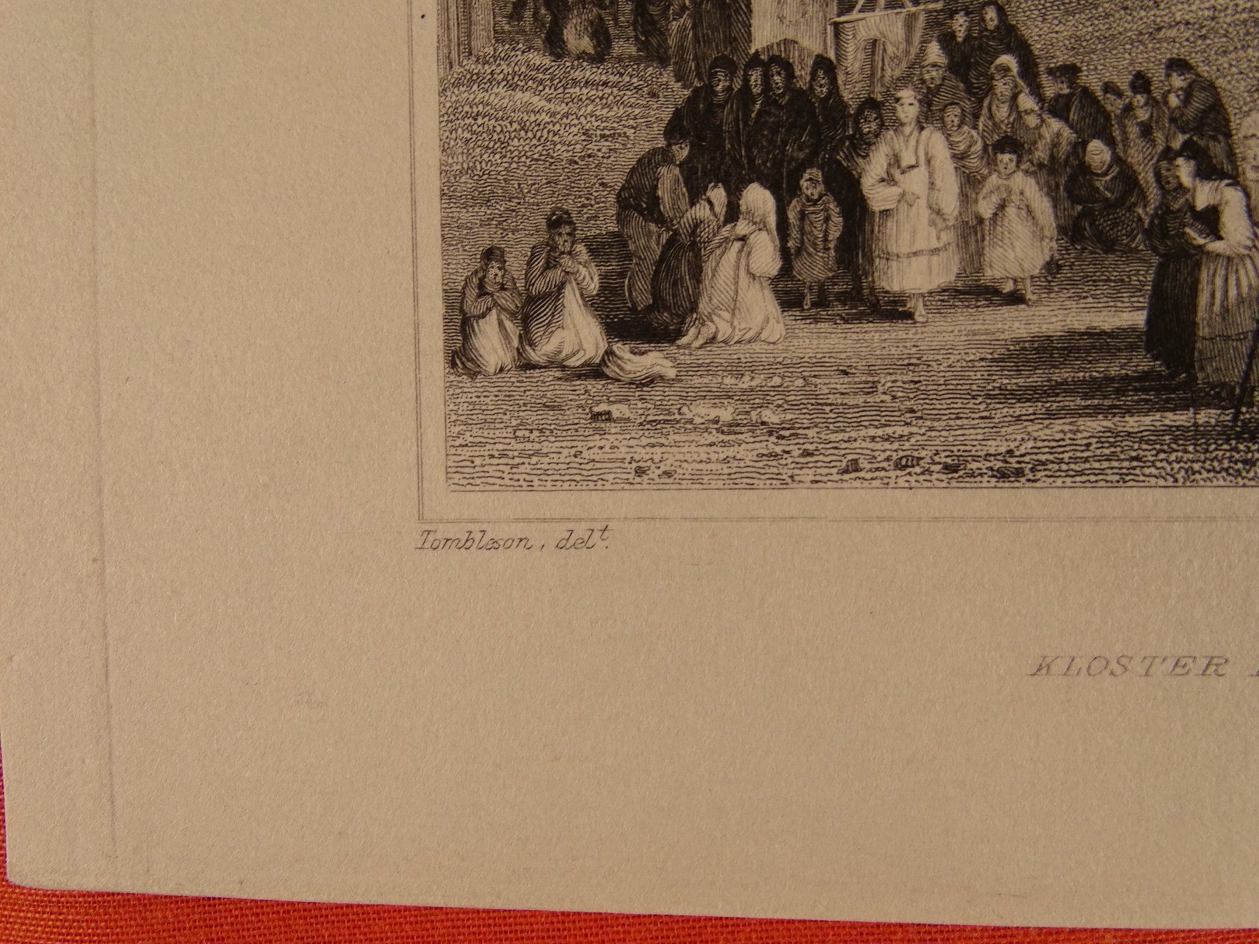 Incisioni: RHEINAU, STAHLSTICH 1832 – Usato da Grüningen venduto da Kartensammler 6