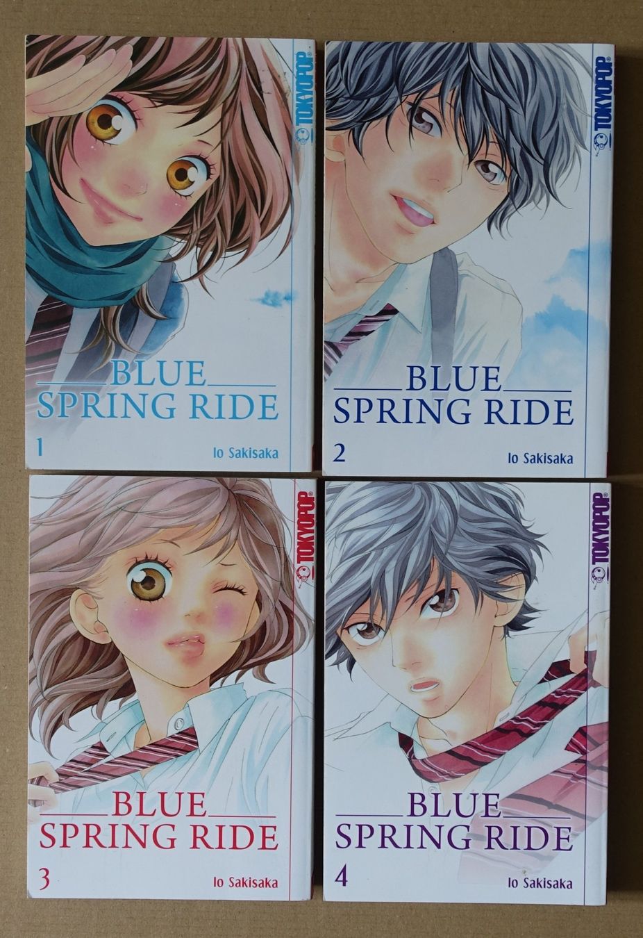 Fumetti: Blue Spring Ride - Io Sakisaka - Band 1 - 4 – Usato da Sessa venduto da discoverymedia
