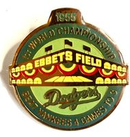 MLB - 1955 - Dodgers - Yankees - Pins 1989 Emaillé Collector