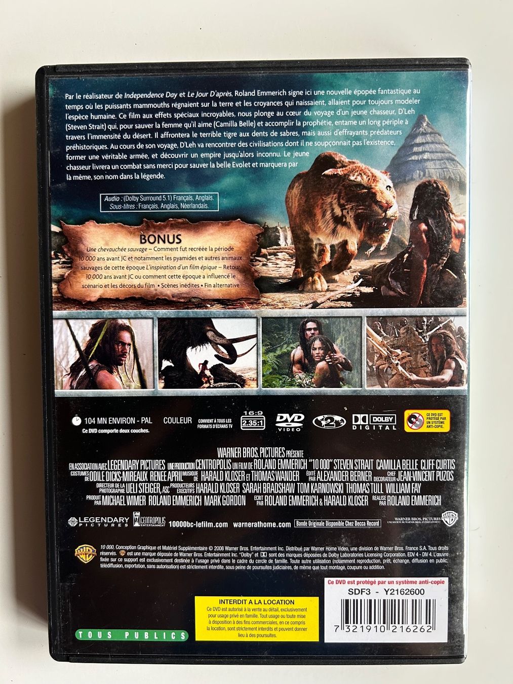 Tutti i DVDs: 10’000 – Usato da St-Cierges venduto da Crisi53 1