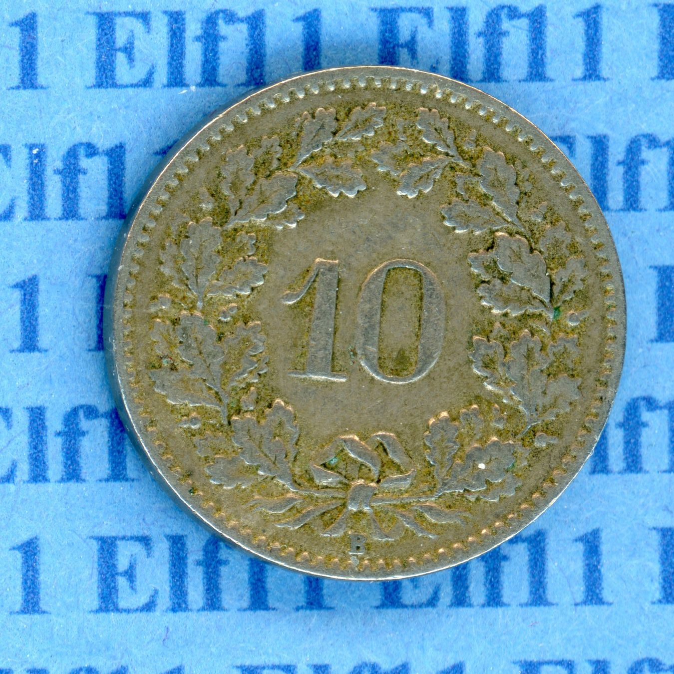 Tutti le monete: CHF___0.10 1912 ss-vz 10 Rappen – Usato da Widnau venduto da Elf11 1