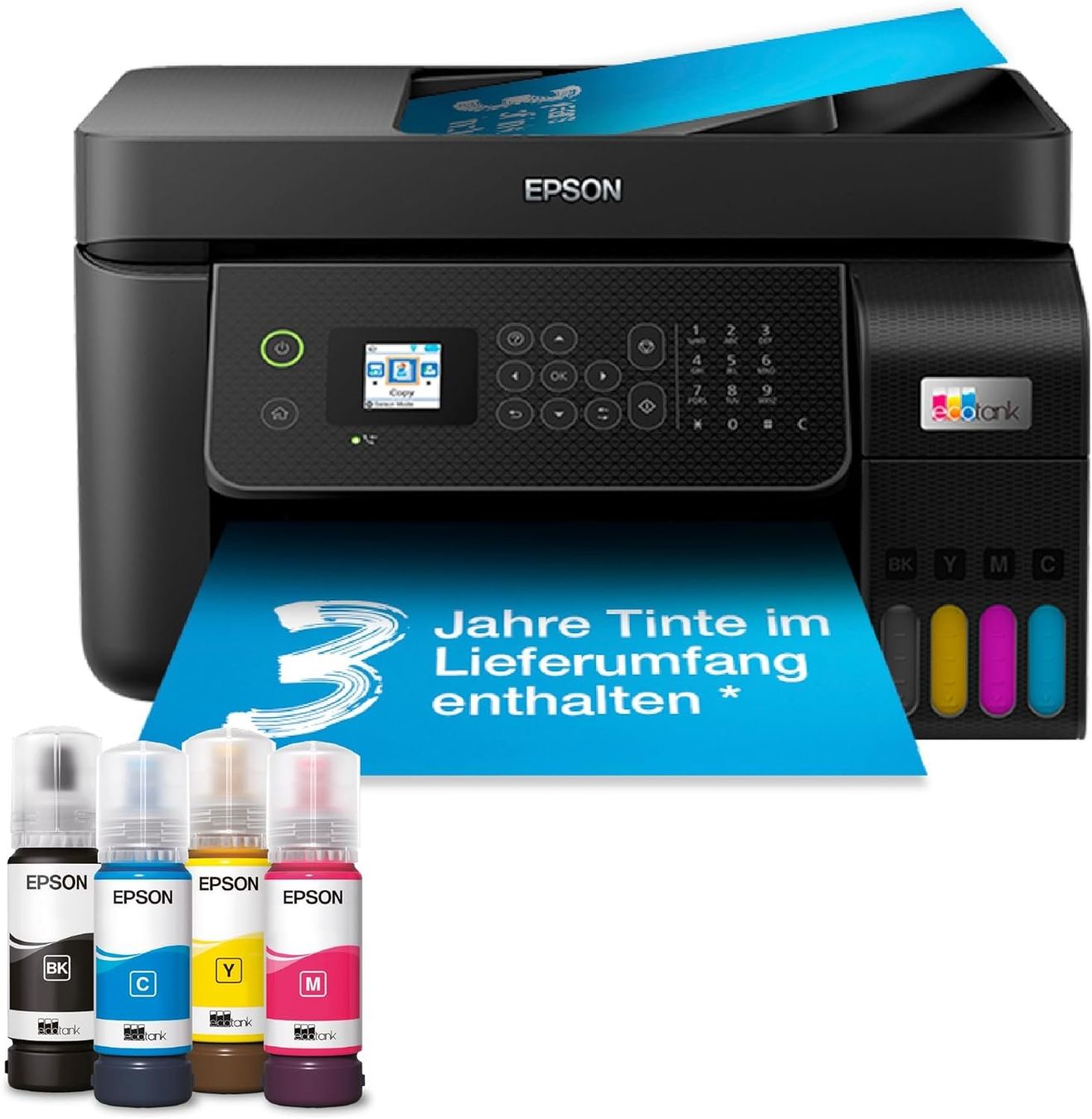 Drucker: EcoTank ET-4800 Tintentankdrucker Zuhaus Zuhause kleine – Neu und originalverpackt aus Hundwil von tec_mm27