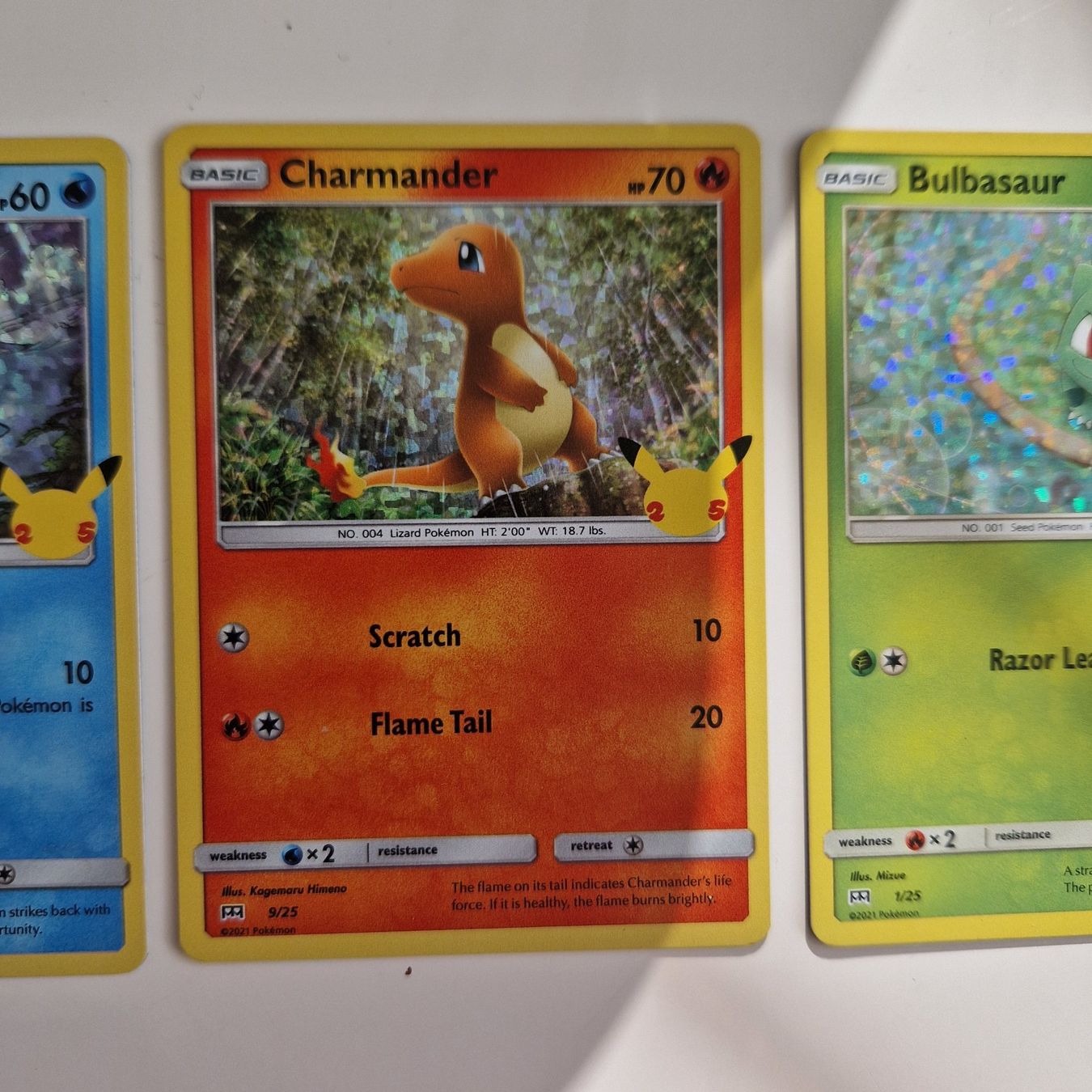 Pokémon Sammelbilder & Trading cards: 25  anniversary set pikachu charmander ...Englisch – Gebraucht aus Brugg AG von Sasch09 2