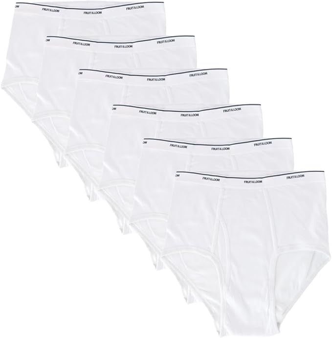 Fruit Of The Loom Damen Unterhosen – 6er Pack, Atmungsaktiv, Aus Baumwolle, Mit Weichem Bund