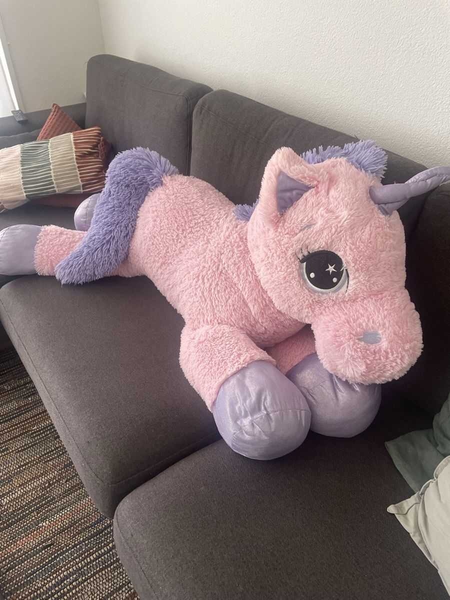 Giocattoli: Mega flauschiges Plüsch-Einhorn  – Usato da Neftenbach venduto da aeronic
