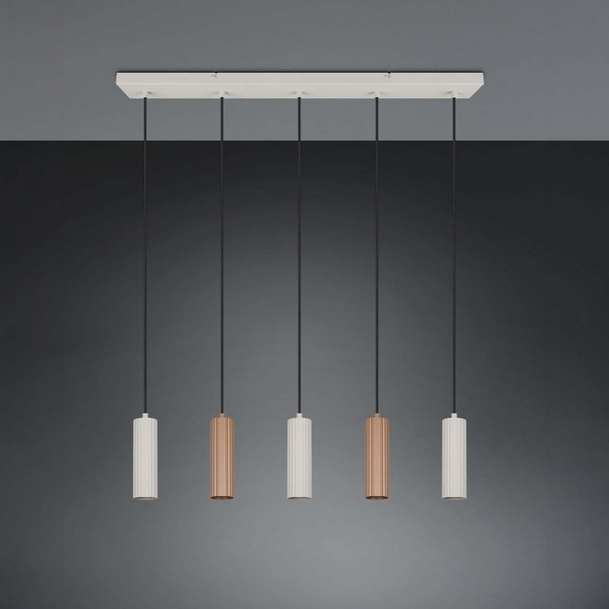 Lampadari & plafoniere: Pendelleuchte, Grau, 85 cm x 9 cm – Nuovo (secondo la descrizione) da Kreuzlingen venduto da Smart-Light 5