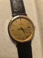 Omega De Ville 18K Gold NOS mit Box und Papieren Original