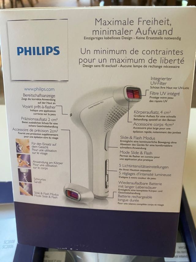 Philips Epilatori: Lumea Precision Plus IPL Haarentfernungssystem, ungebraucht. – Nuovo (secondo la descrizione) da Diessenhofen venduto da Albin00