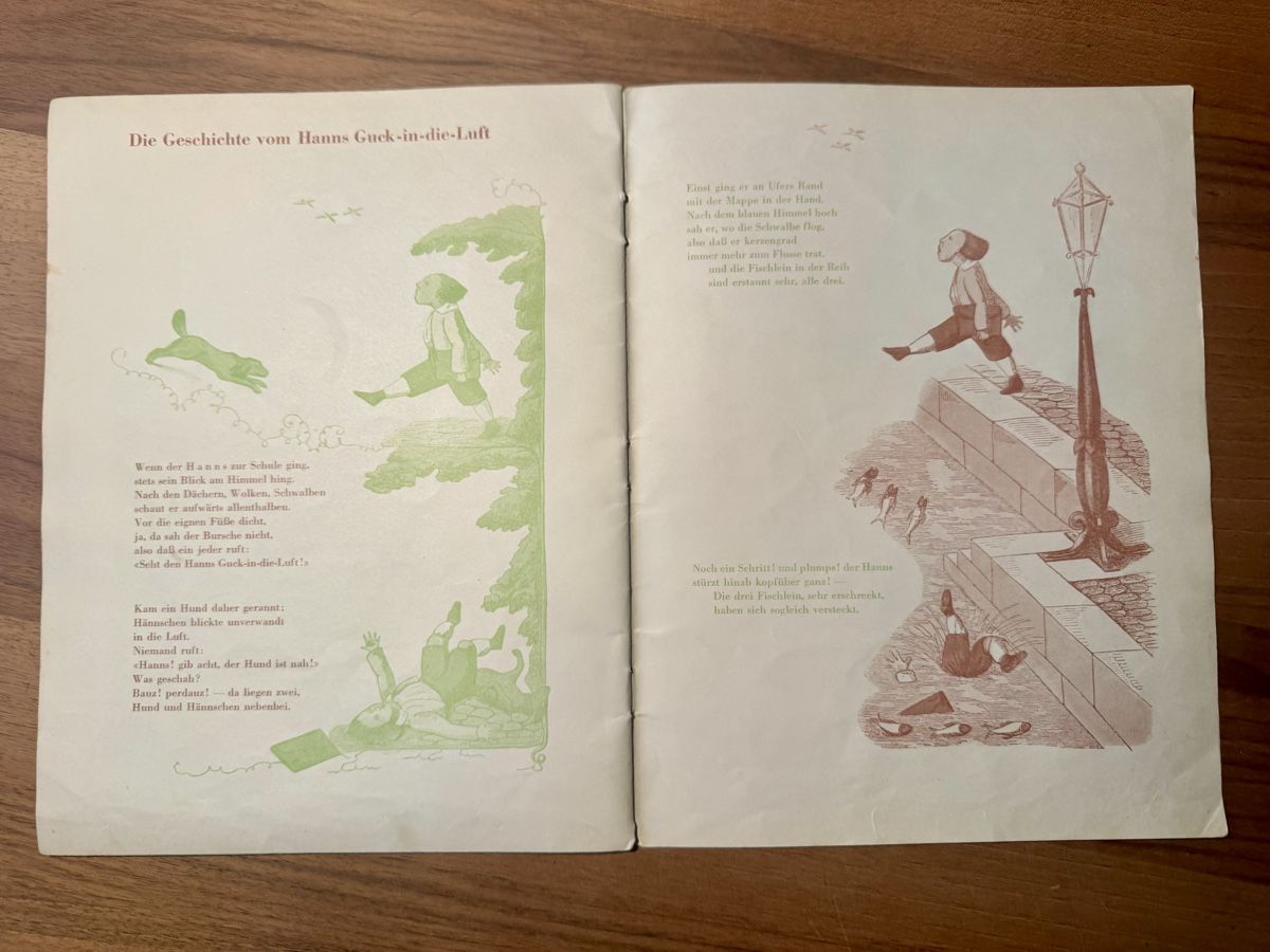 Fumetti: Struwwelpeter Buch illustriert antik – Usato da Basel venduto da pat_7vp2 1